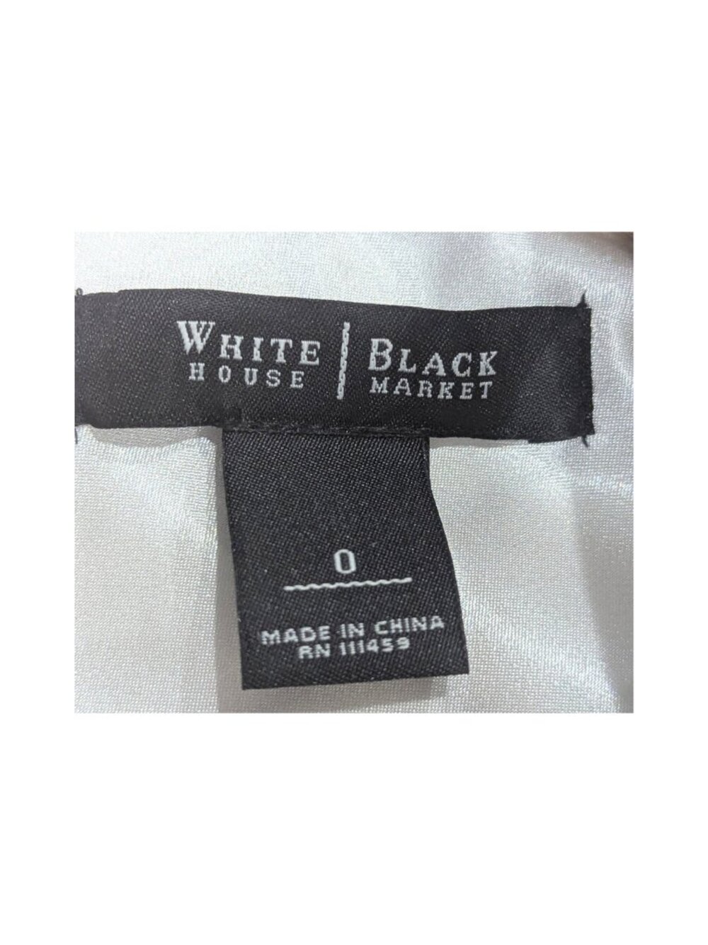 White House Black Market Windowpane Sheath Dress 0 XS Cowl Neck Sleeveless Lined - Picture 6 of 9